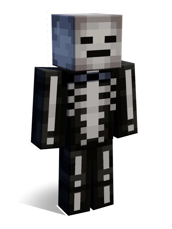 Skeleton Minecraft skin